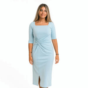 Robe bleu clair