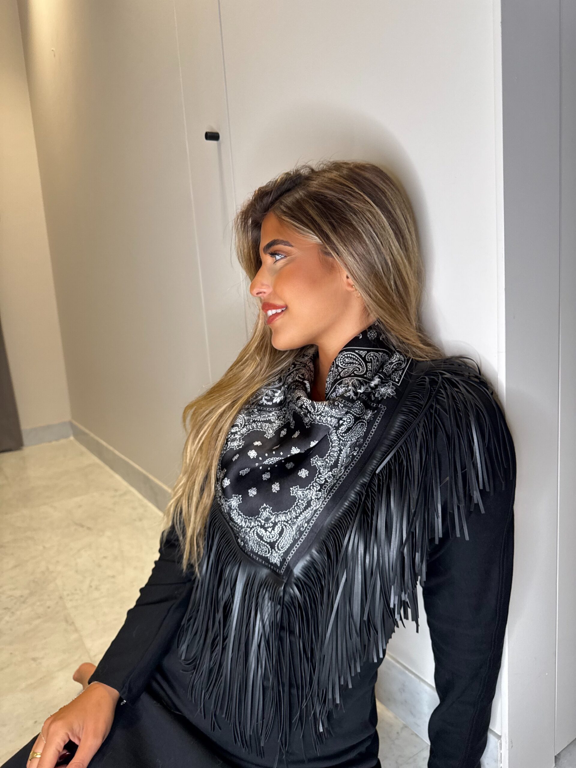 Foulard a franges Bresslev – Image 2