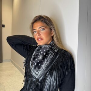 Foulard a franges Bresslev